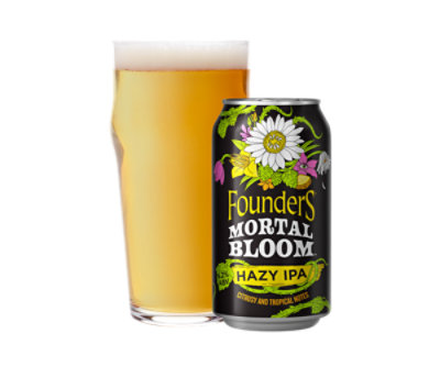 Founders Mortal Bloom In Cans - 6-12 Fl. Oz. - Image 3