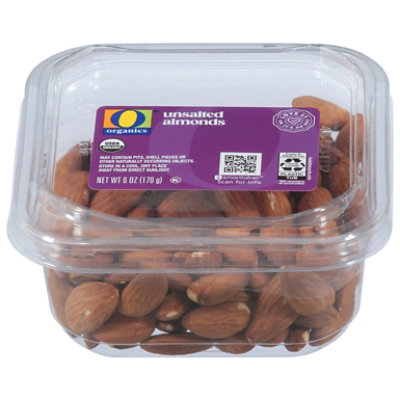 O Organics Almonds Unsalted - 6 Oz - Image 2