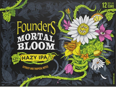 Founders Mortal Bloom In Cans - 12-12 Fl. Oz. - Image 4