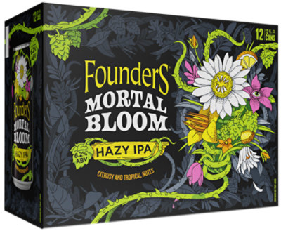 Founders Mortal Bloom In Cans - 12-12 Fl. Oz. - Image 3