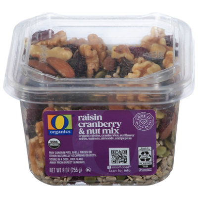 O Organics Raisin Cranberry And Nut Mix - 9 Oz. - Image 1