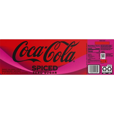 Coca Cola Spiced Zero Sugar - 12-12 Fl. Oz. - Image 7