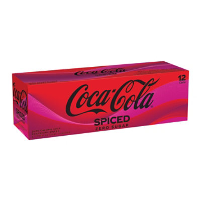 Coca Cola Spiced Zero Sugar - 12-12 Fl. Oz. - Image 2