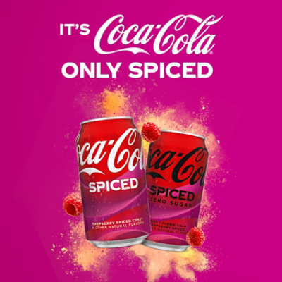 Coca Cola Spiced Zero Sugar - 12-12 Fl. Oz. - Image 4