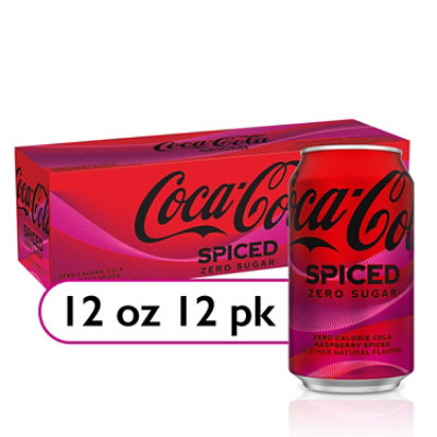 Coca Cola Spiced Zero Sugar - 12-12 Fl. Oz. - Image 1