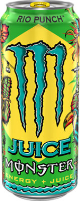 Monster Juice Rio Punch - 16 Fl. Oz. - Image 2