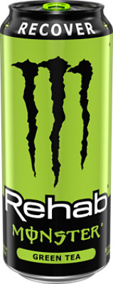 Monster Rehab Green Tea - 15.5 Fl. Oz. - Image 1