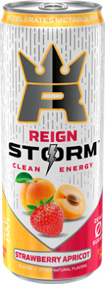 Reign Storm Strawberry Apricot - 12 Fl. Oz. - Image 2