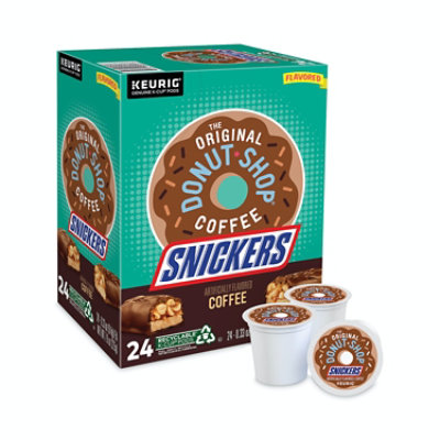 The Original Donut Shop Snickers Flavored Coffee K-Cups - 24 Count. - Image 2