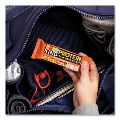 KIND Protein Bars, Crunchy Peanut Butter, 1.76 Oz - 12 Count. - Image 3