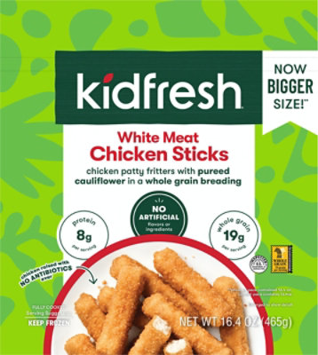 Kidfresh White Meat Chicken Sticks, 164 Ounce (Pack of 6) - Image 2