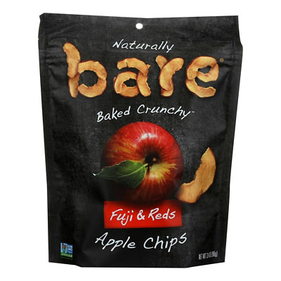 Bare Fruit Apple Chips - Fuji & Reds 3.4 Oz (Pack of 12) - Image 1