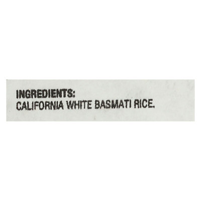 Lundberg Family Farms California White Basmati Rice - 25lb bag. - Image 3