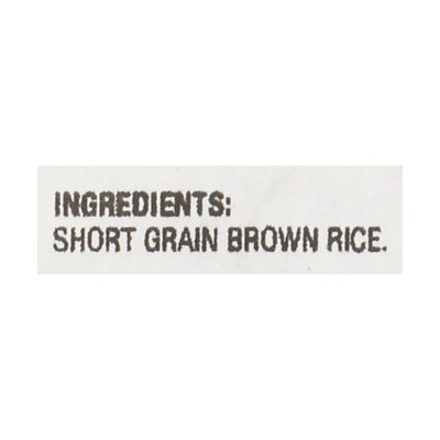 Lundberg Family Farms Brown Short Grain Rice - 25 lb bag. - Image 3