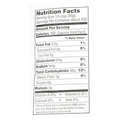 Lundberg Jasmine White Rice Bulk Organic Gluten Free - 1 lb. (Pack of 25) - Image 2