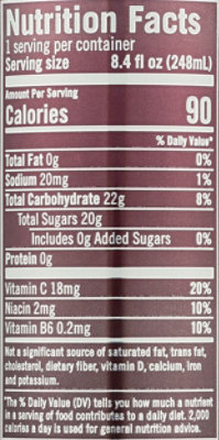 Izze Sparkling Juice - Sparkling Blackberry - 24 Cans Total (8.4 Fl oz Per Can) - Image 2