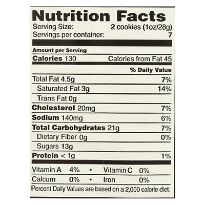 Tate's Bake Shop Cookies Gluten Free Ginger Zinger - 7 oz (Pack of 12) - Image 2