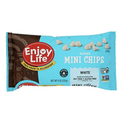 Enjoy Life - Mini Chips White Baking Chocolate 9 oz (Pack of 12) - Image 1