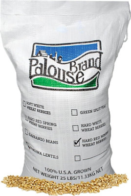 Bulk Grains Organic Hard Winter Wheatberries - 25 lb bag. - Image 1