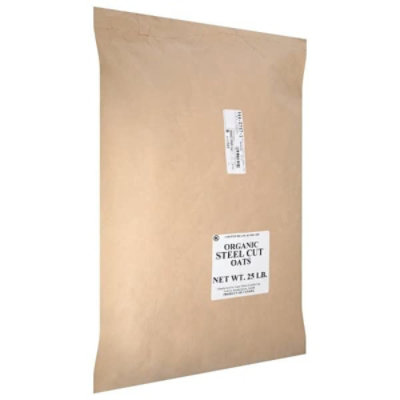Bulk Grains Organic Steel Cut Oats - 25 lb. - Image 1