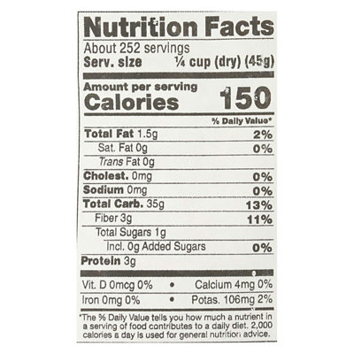 Lundberg Family Farms Short Grain Organic Brown Rice  - 25lb bag. - Image 2