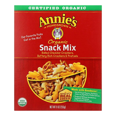 Annie's Homegrown Organic Snack Mix - 9 oz (Pack of 12) - Image 1