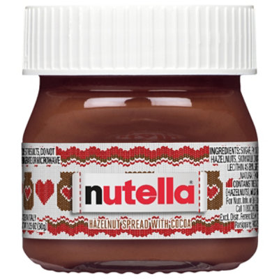 Nutella Creamy Chocolate Hazelnut Spread With Cocoa Mini Glass Jars - 1.05 Oz - Image 1