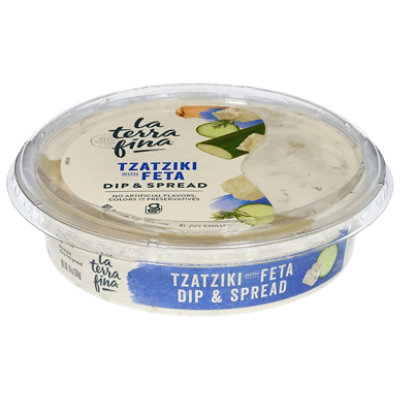 La Terra Fina Tzatziki With Feta Dip - 10 Oz - Image 2