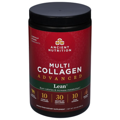 Multi Collagen Lean Cinnamon - 16 Oz - Image 1