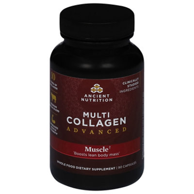 Ancient Nutrition Multi Collagen Capsule Muscle - 90 Count - Image 3