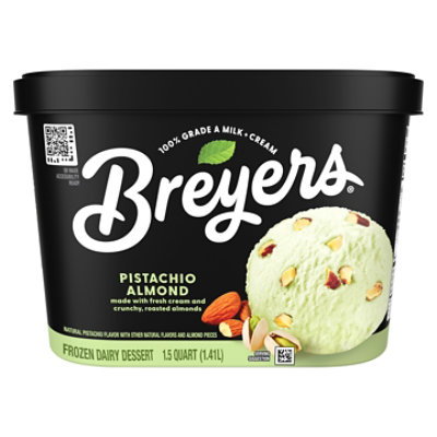 Breyers Ice Cream Pistachio Almond - 1.5 Qt - Image 2