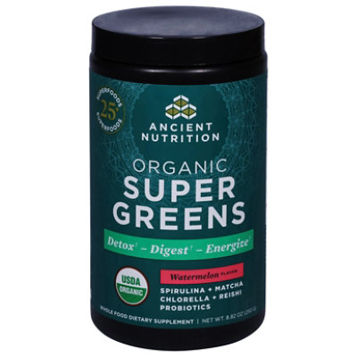 Organic Super Greens Watermelon - 205 Grams - Image 3