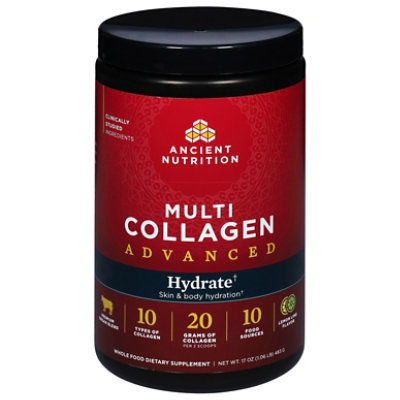 Multi Collagen Hydrate Lemon Lime - 17 Oz - Image 2