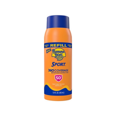 Banana Boat Sport Reusable Refill 50 Spf Plus - 5.5 Fl. Oz. - Image 1