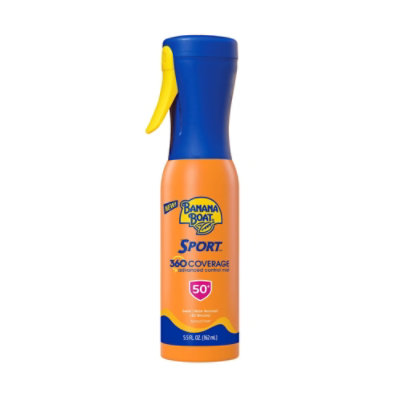 Banana Boat Sport Reusable Spray 50 Spf - 5.5 Fl. Oz. - Image 1