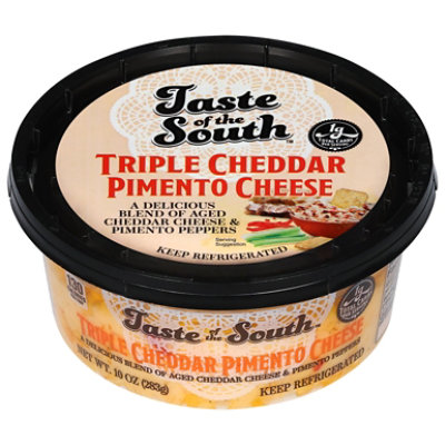 Taste Of The South Triple Cheddar Pimento Cheese - 10 Oz. - Image 3