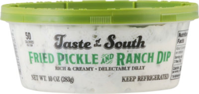 Taste Of The South Fried Pickle And Ranch Dip - 10 Oz. - Image 1