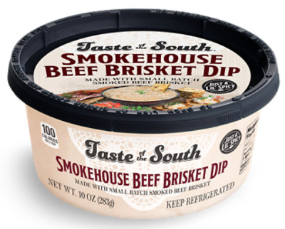 Taste Of The South Smokehouse Beef Brisket Dip - 10 Oz. - Image 1