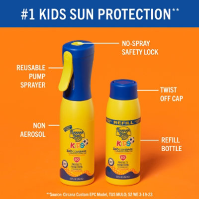 Banana Boat Kids Reusable Refill Plus 50 Spf - 5.5 Fl. Oz. - Image 5