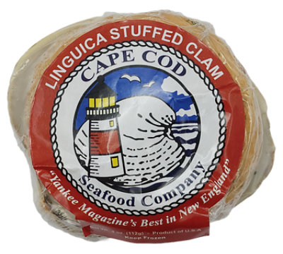 Cape Cod Clam Linguica Stuffed - 4 Oz. - Image 1