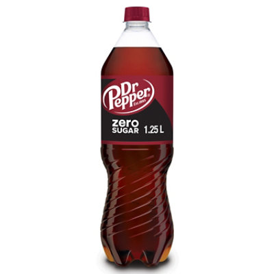 Dr Pepper Zero Sugar - 1.25 Litter - Image 1