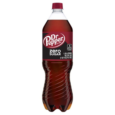 Dr Pepper Zero Sugar - 1.25 Litter - Image 4