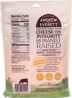 Andrew And Everett Cheddar Cheese Sharp Shredded - 6 Oz - Image 6