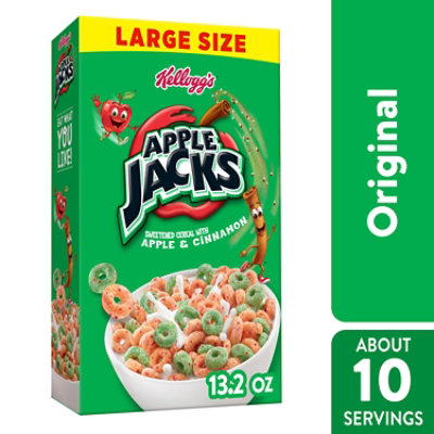 Kelloggs Apple Jacks Cereal - 13.2 Oz - Image 1