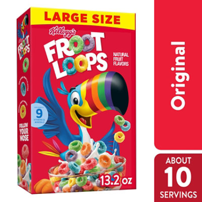 Kellogg S Froot Loops Cereal - 13.2 Oz - Image 1