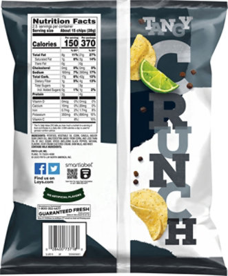 Lays Kettle Cooked Lime And Cracked Pepper - 2.5 Oz - Image 6