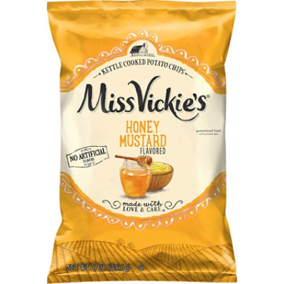 Miss Vickies Honey Mustard - 8 Oz - Image 1