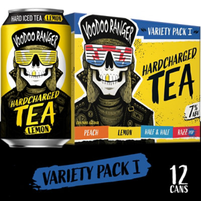 New Belgium Voodoo Ranger Hardcharged Tea Variety Pack In Cans - 12-12 Fl. Oz. - Image 1