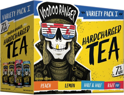 New Belgium Voodoo Ranger Hardcharged Tea Variety Pack In Cans - 12-12 Fl. Oz. - Image 2