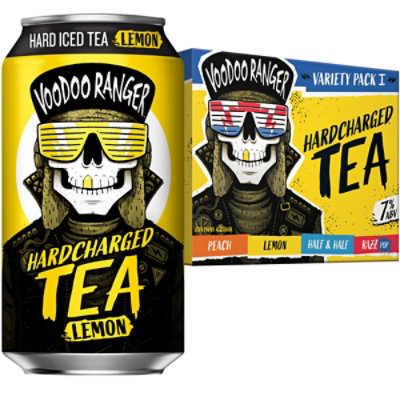 New Belgium Voodoo Ranger Hardcharged Tea Variety Pack In Cans - 12-12 Fl. Oz. - Image 2